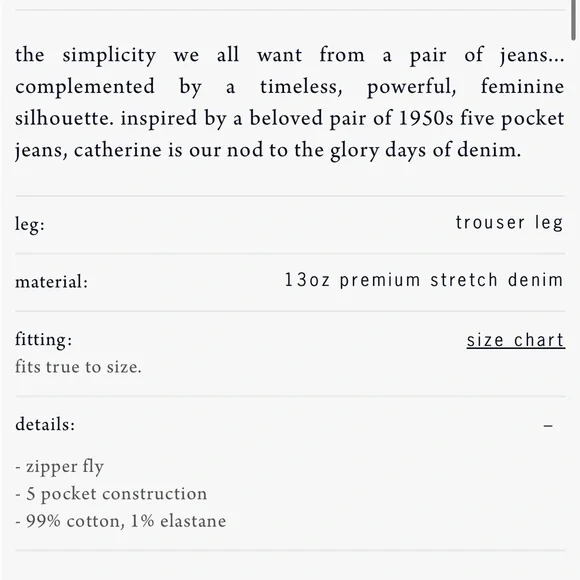 Imogene + Willie Catherine Indigo Selvage Women's Jeans - Picture 4 of 13